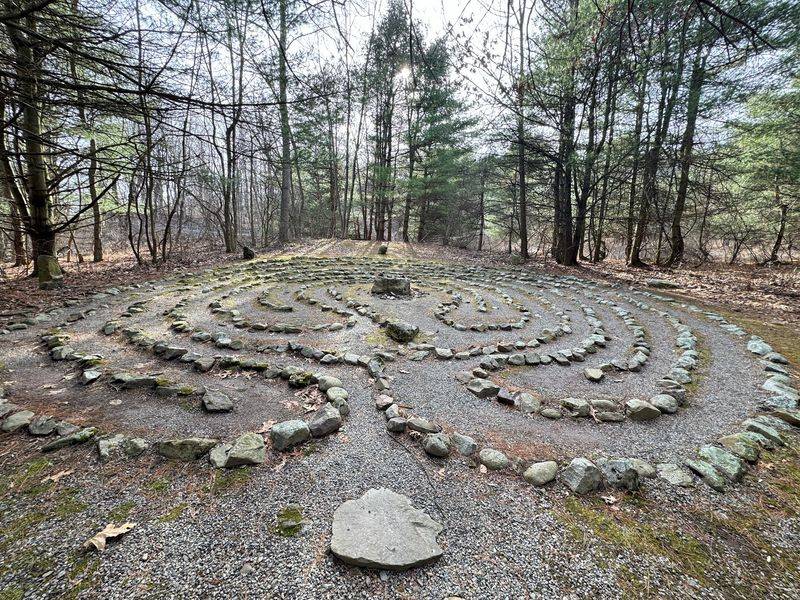 Wander Through the Stone Circle at Columcille Megalith Park