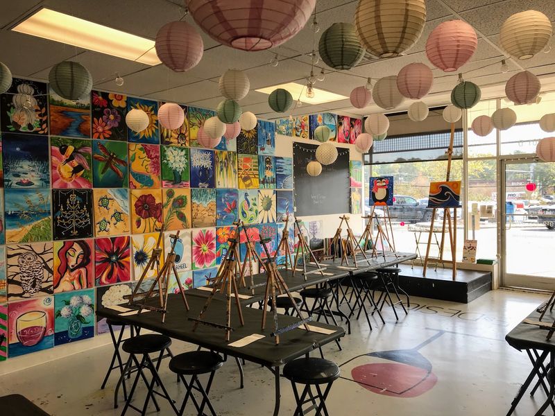 College Town Brushstrokes - Wine and Design Chapel Hill, Chapel Hill, Orange County
