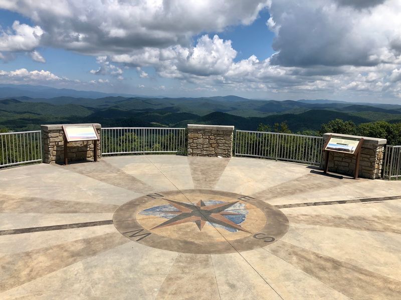 Sassafras Mountain Observation Tower, Sunset