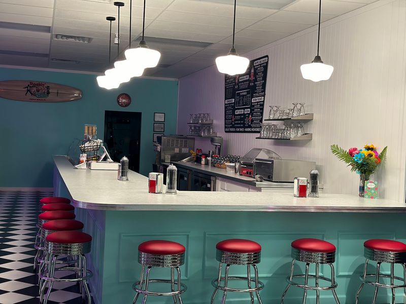 Rockin' Retro Ice Cream Parlor