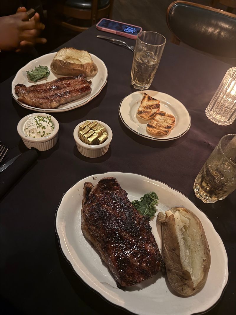 Charcoal-Grilled Flavor Gives The Steaks Their Signature Edge