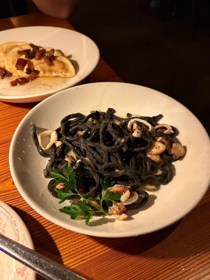 Squid Ink Pasta Adds A Little Drama