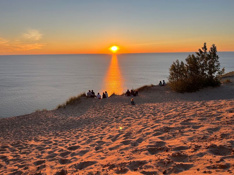 Sleeping Bear Dunes Overlook, Empire, Leelanau County
