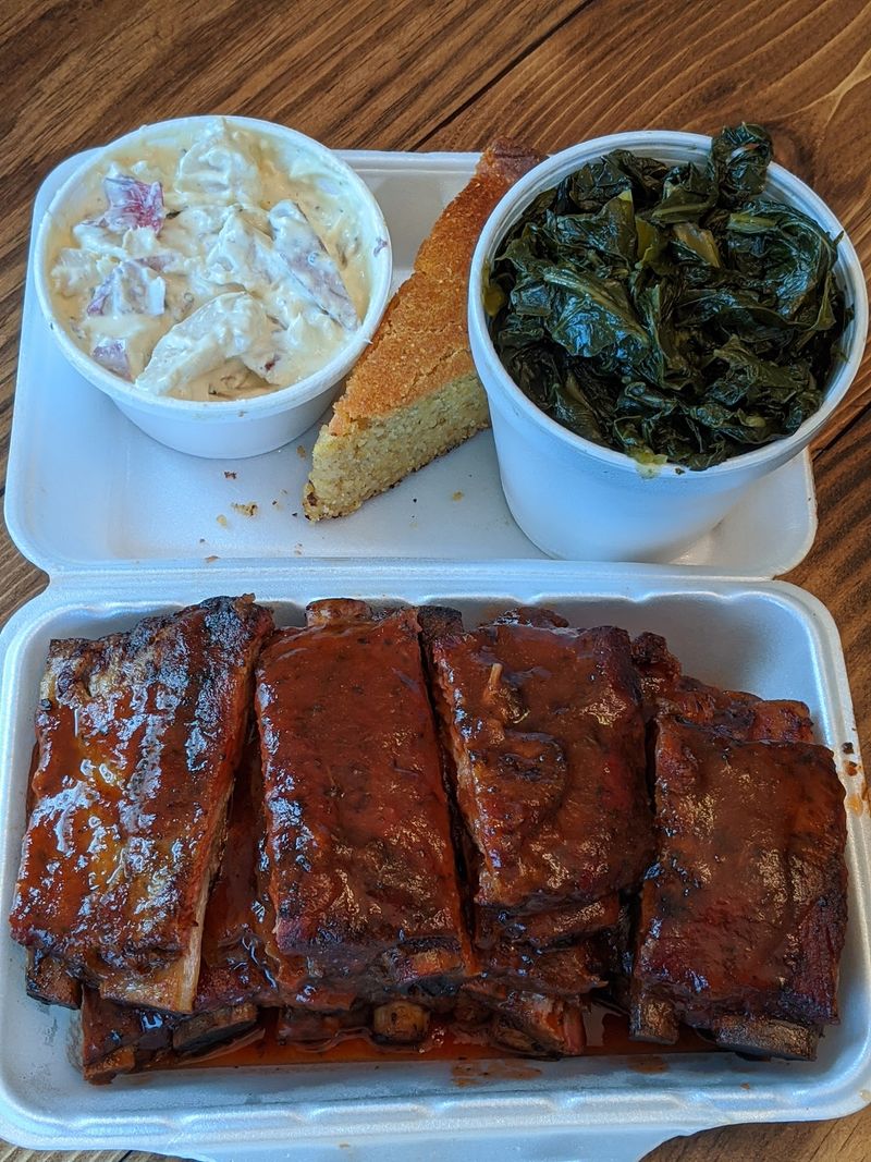 Go For The Brisket And Ribs