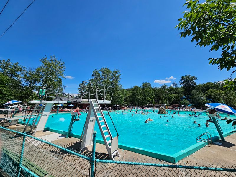 Crystal Pool, Camping, and Resort Amenities