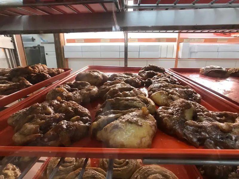 Come Hungry for the Giant Apple Fritters