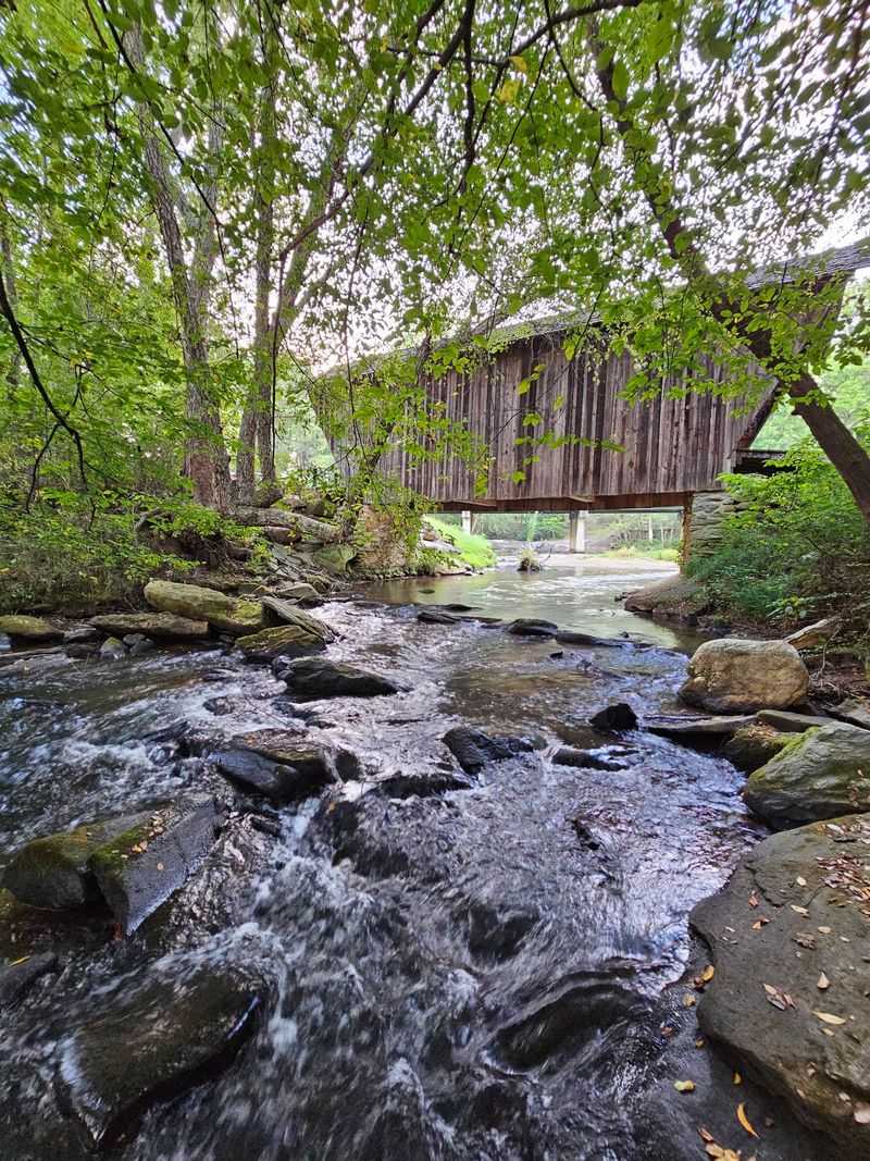 Creek Sounds Below the Old Timbers