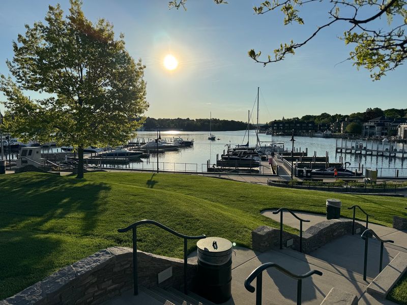 Landscaped Grounds That Feel Like a Waterfront Park