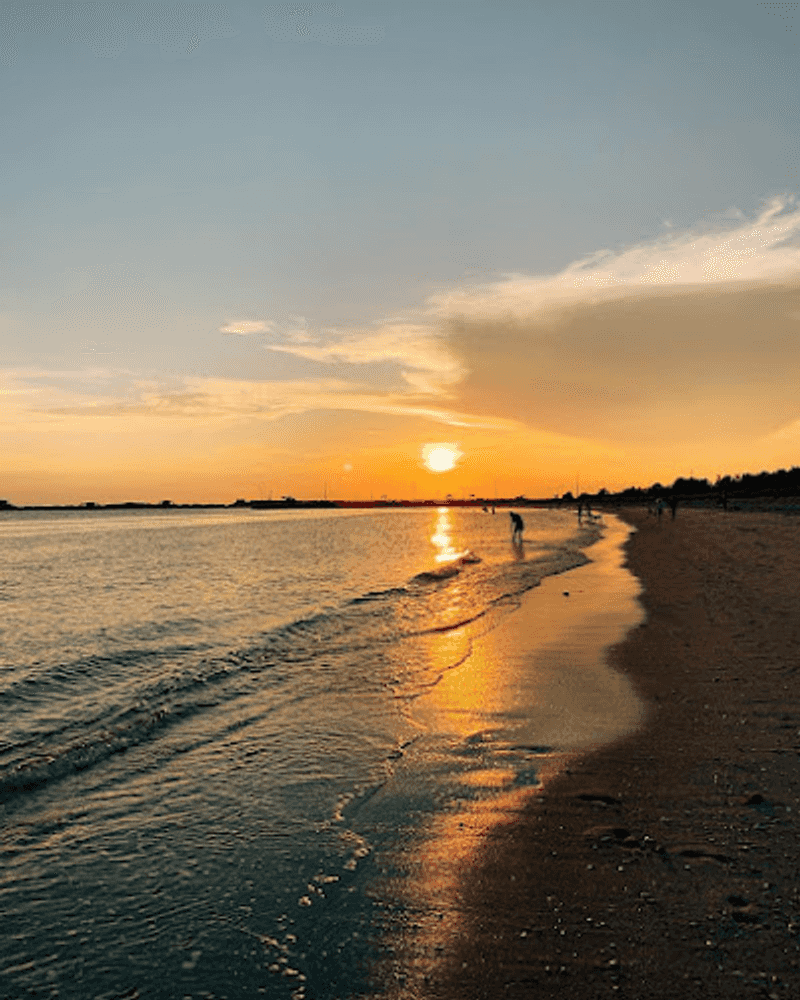 A Beach Walk With a Storyline