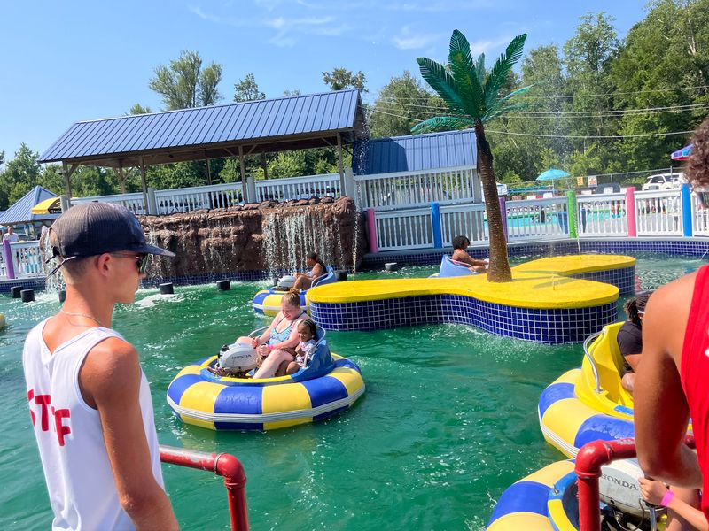 Bumper Boats That Come Free With Your Ticket