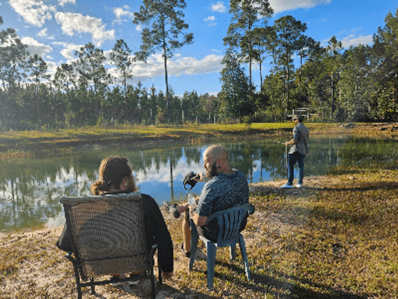 Catch and Release at the Fishing Pond