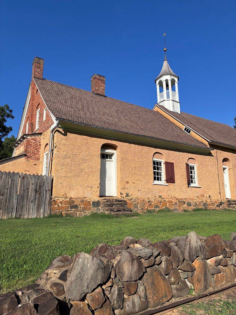Inside a Recreated 18th Century Village