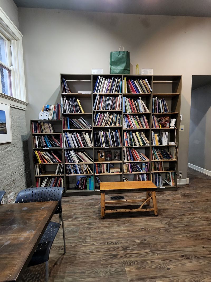 A Bookish Hideout With Coffee in the Air