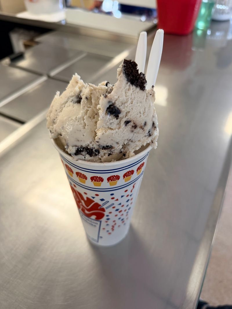 Homemade Ice Cream Made Fresh Right Next Door