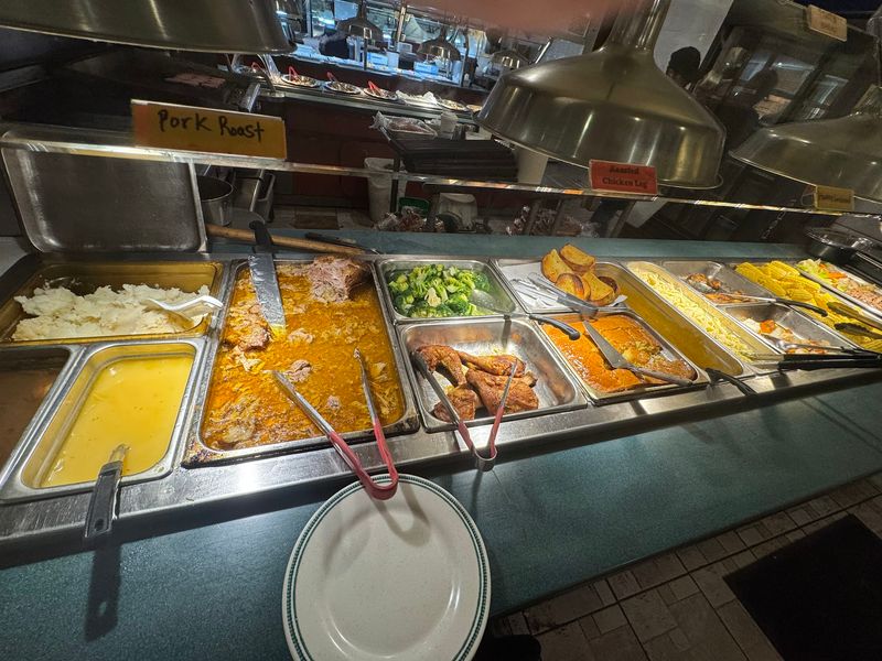 Endless Plates Of Classic Buffet Favorites