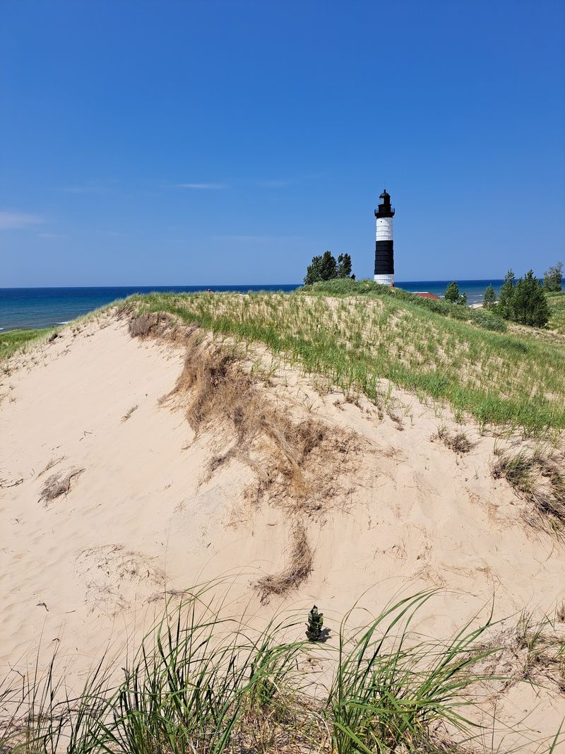 Rising From A Gorgeous Slice Of Lake Michigan Shoreline