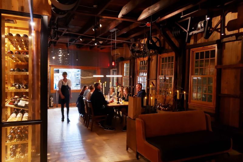 Dining Surrounded by Authentic Historic Details