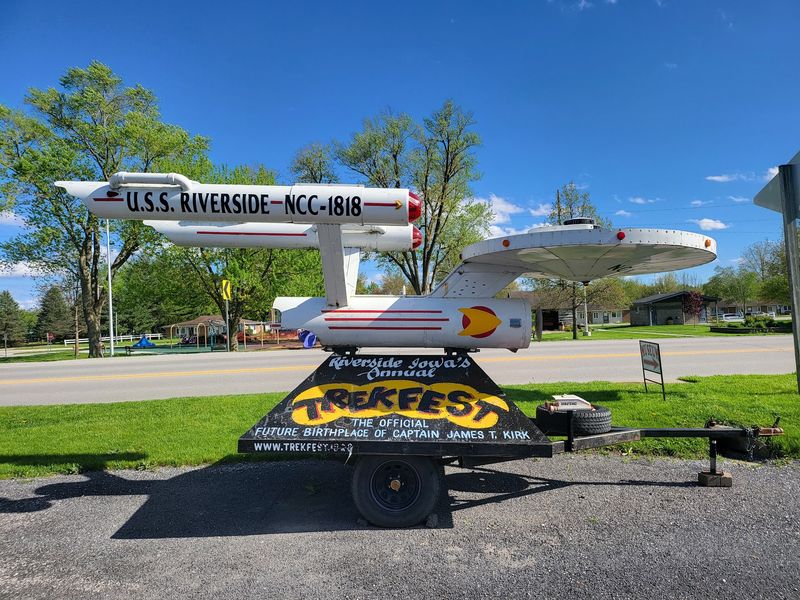 Future Birthplace of Captain James T. Kirk - Riverside