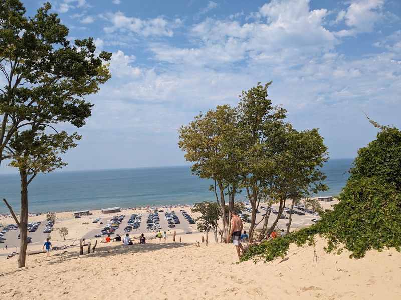 This Cheap Michigan Road Trip Comes With Giant Dunes And A Lake Michigan Beach