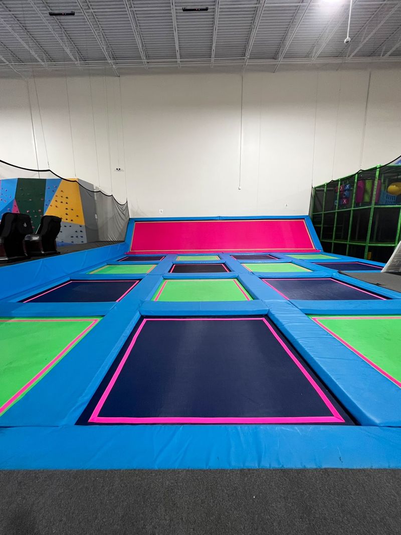 Wall-to-Wall Trampolines That Beg You to Jump