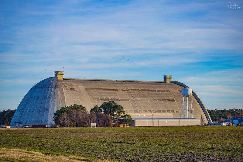 A Giant Shape on the Flat Coastal Plain