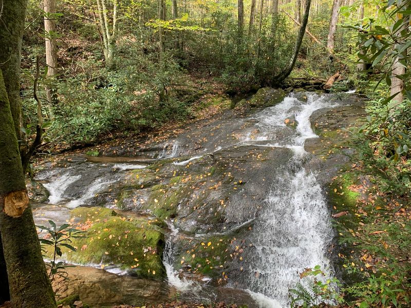 A Trail That Leads To Falling Water