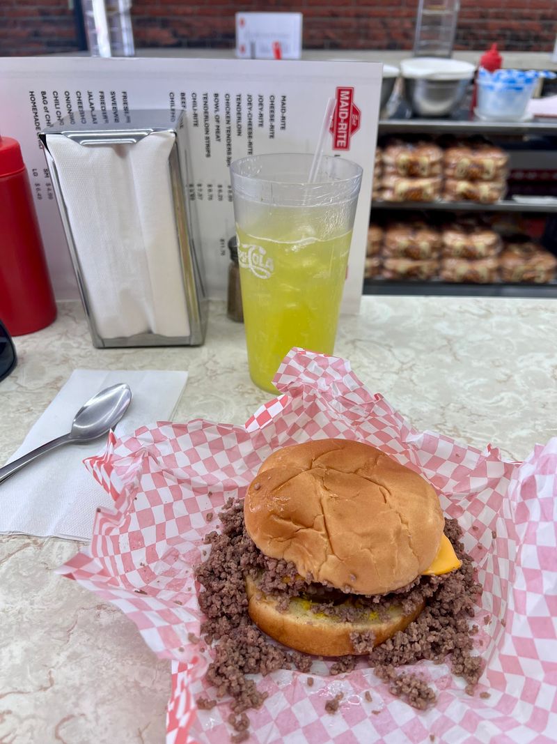 The loose meat sandwich steals the show