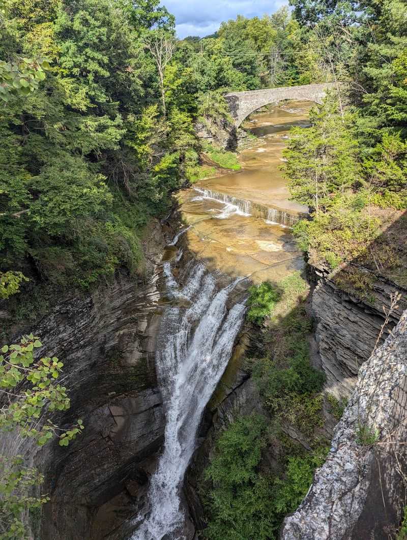 Taughannock Falls and Cayuga Lake Playground Near Ithaca