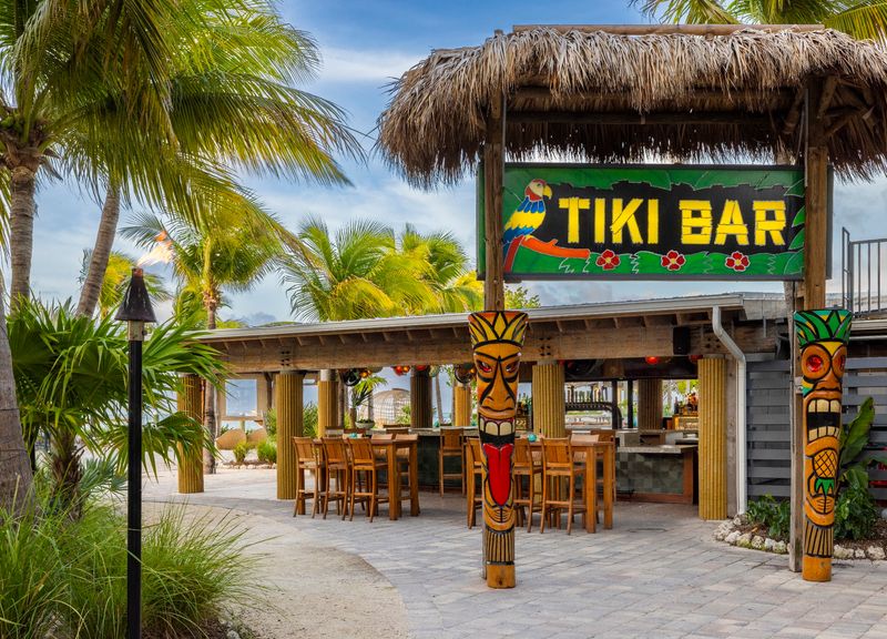 Tiki Bar at Three Waters Resort & Marina, Islamorada