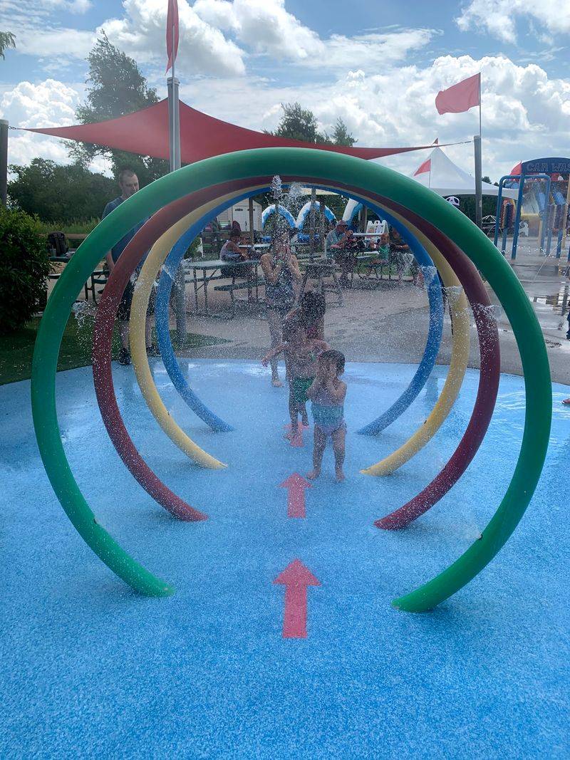 The Giant Splash Park Cool-Down
