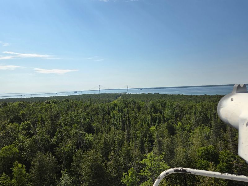 Wood Observation Tower - St. Ignace