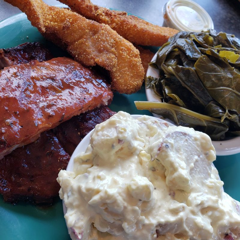 Don't Skip The Sauces And Sweet Tea