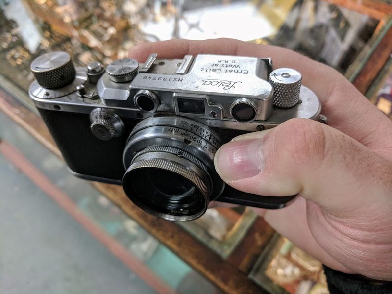 Old Cameras, Electronics, and Musical Instruments