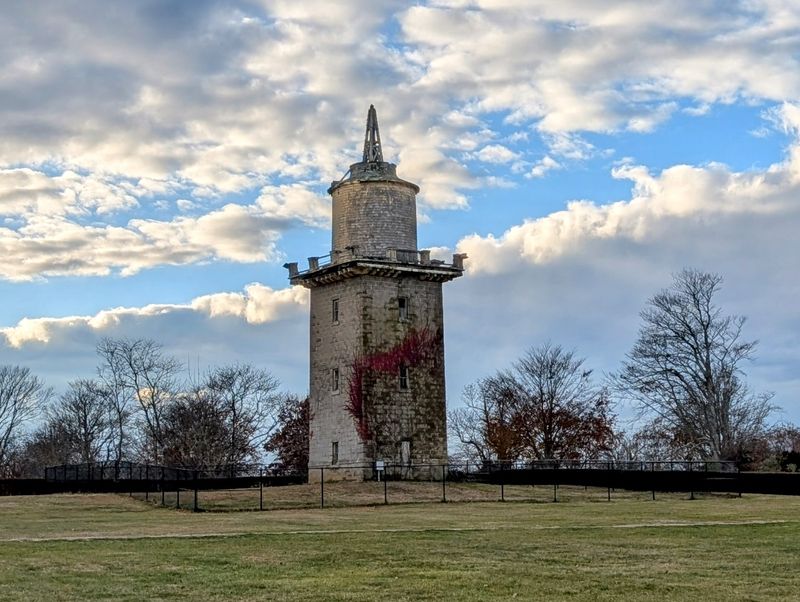 The Tower Standing Sentinel Over Coastal Dreams