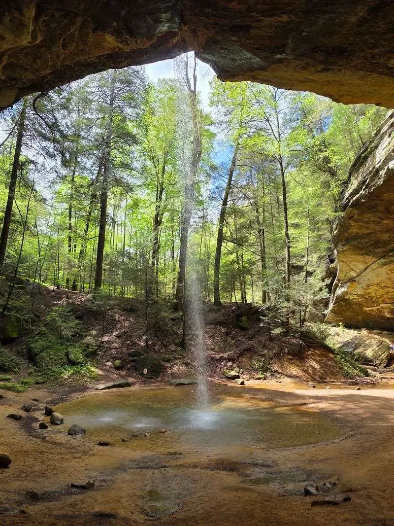 Caves, Cliffs, And Cool Air In Hocking Hills