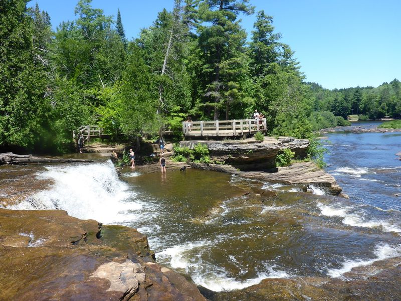 This Cheap Michigan Road Trip Leads To A Waterfall Worth The Drive