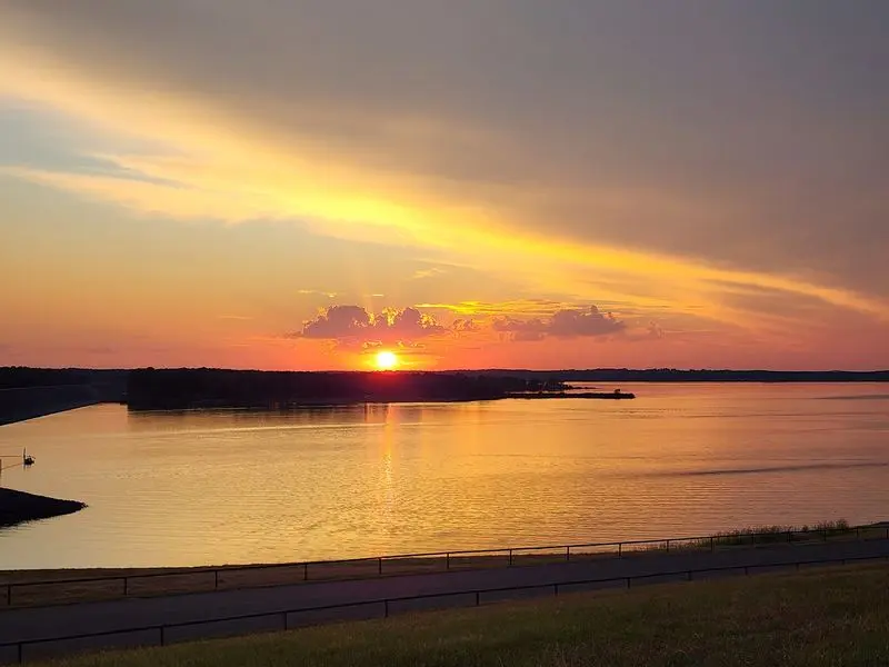 Overlook Point, Lake O' the Pines Dam - Jefferson