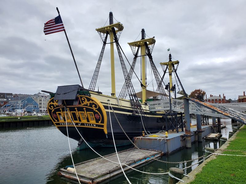 Old Salem, Salt Water, and Wooden Wharves