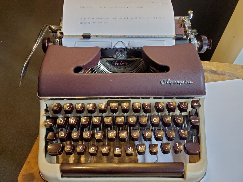 The Vintage Typewriter That Started It All