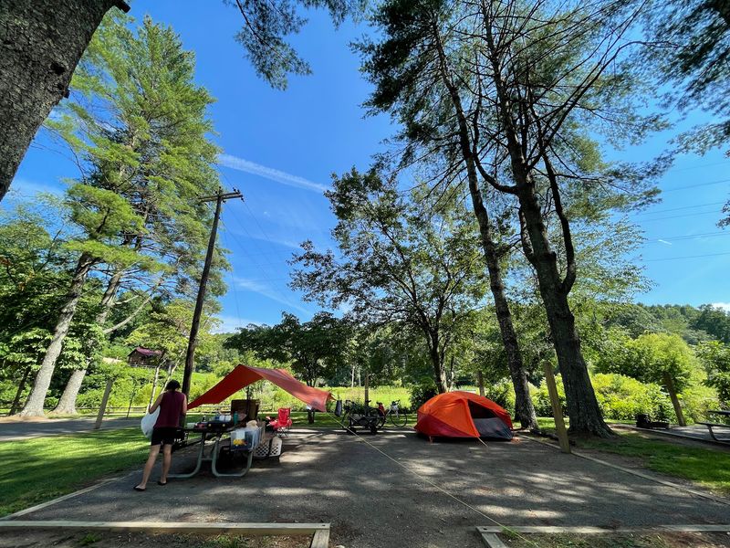 Camping Under Ancient Stars