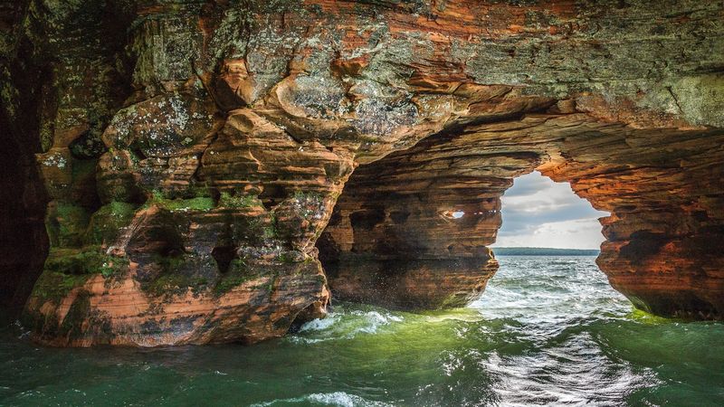 Apostle Islands National Lakeshore, Bayfield, Bayfield County,