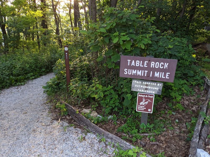 Table Rock Trail, Burke County