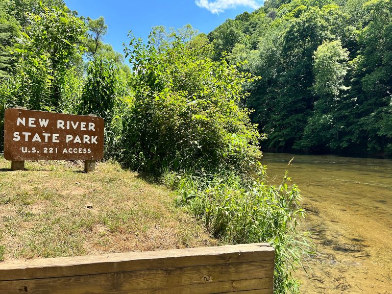 New River State Park - Laurel Springs