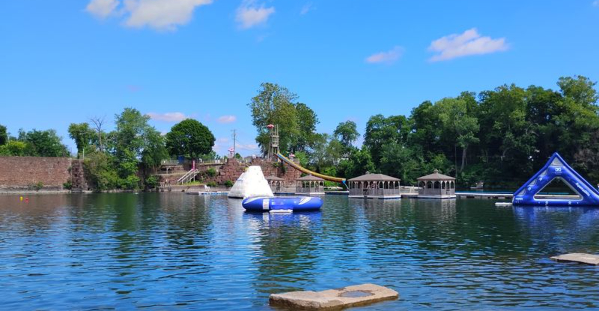 A Forgotten Connecticut Quarry Was Transformed Into One Of The State’s Most Unique Outdoor Attractions