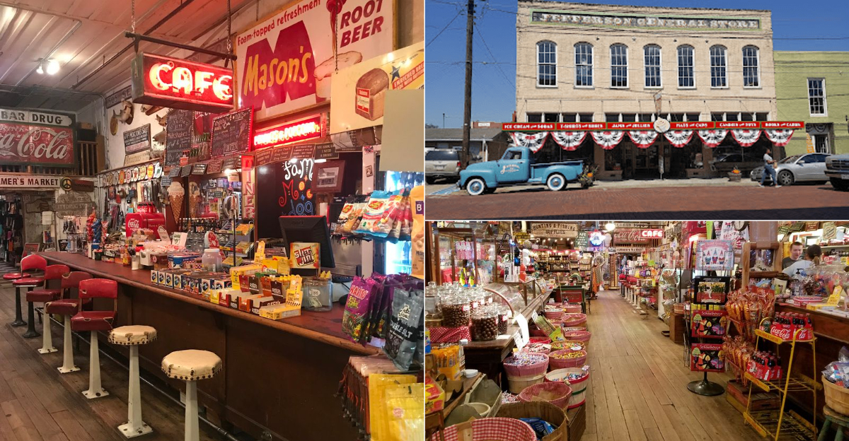 This Old-Time Texas General Store Still Pours Five-Cent Coffee At A Vintage Soda Fountain