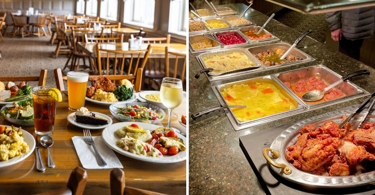 Tour Buses Pull In From Across Pennsylvania for the All-You-Can-Eat Dutch Smorgasbord at This Homey Family Buffet