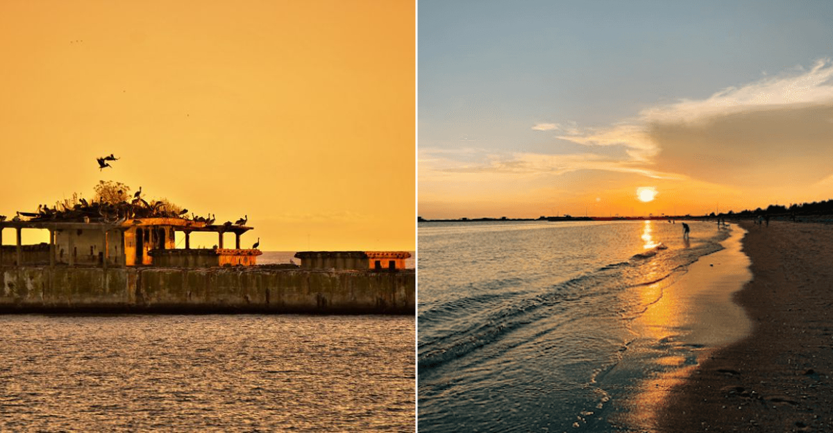 Nine Partially Sunken Ships Give This Virginia State Park A Sunset View With A Story