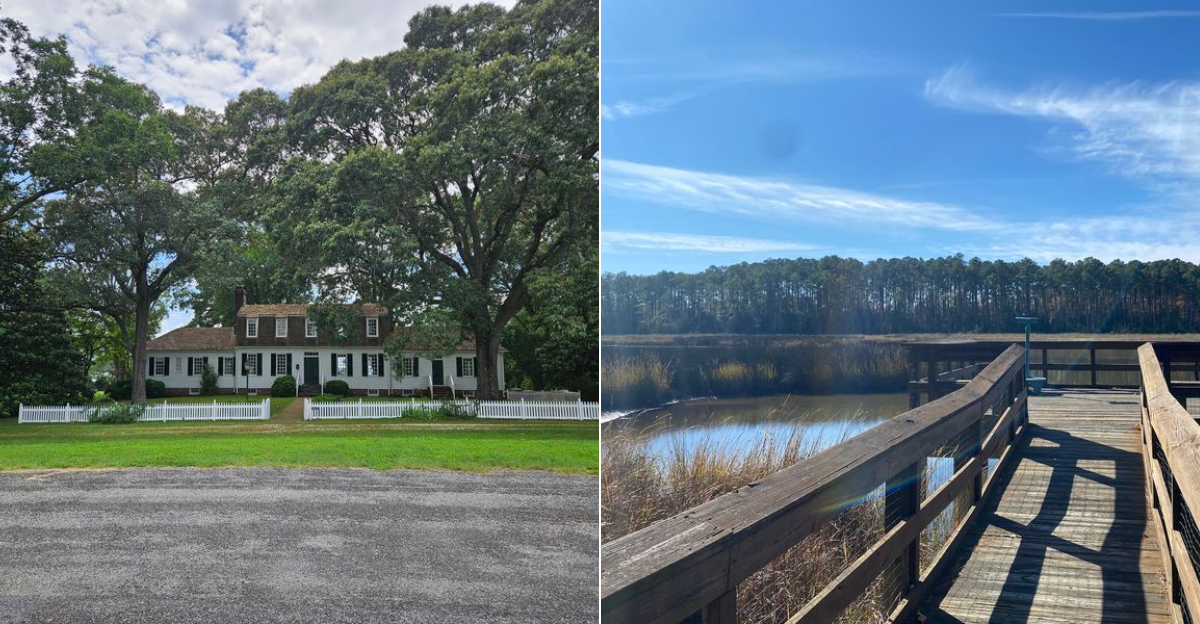 The Beautiful Virginia State Park That Lets You Live Like Royalty In A Historic Coastal Estate