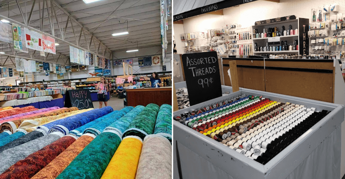 This Amish Country Fabric Outlet Turns A Quick Errand Into A Full Afternoon
