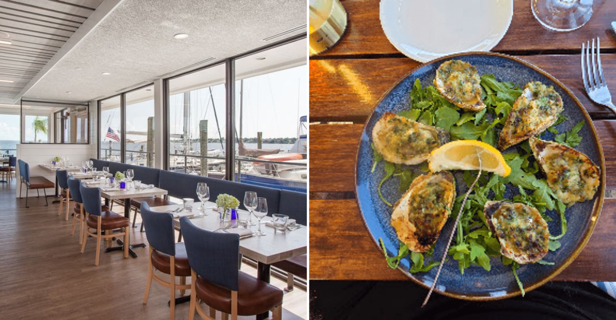 This Connecticut Seafood Restaurant Puts Oysters And Sunset Views On The Same Table